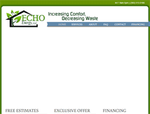 Tablet Screenshot of echoenergyllc.net